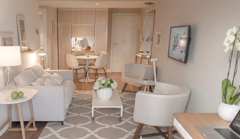 HOTEL BELLEVUE - EXECUTIVE SUITE LIVING ROOM